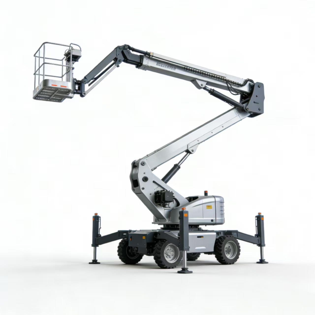 Rticulating-boom lift platform