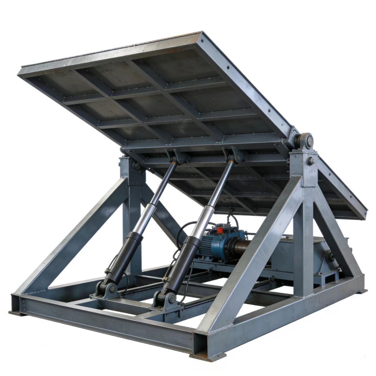 Hydraulic turnover machine