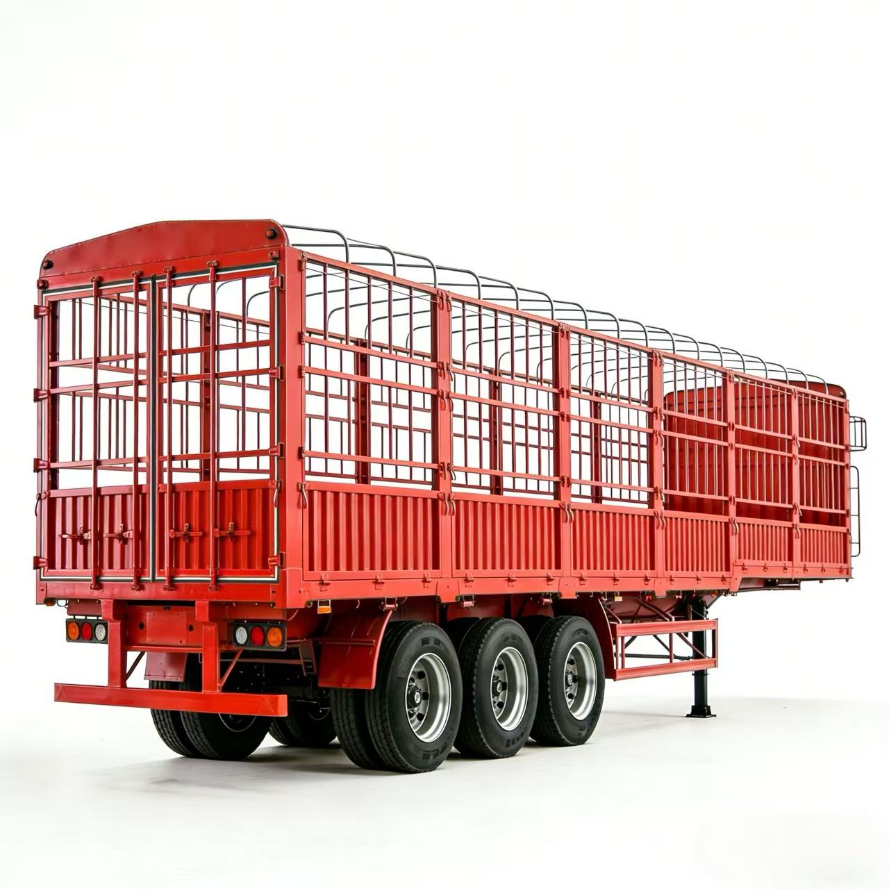 FENCED TYPE SEMI-TRAILER