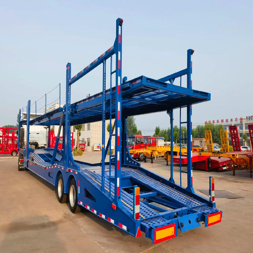 VEHICLE TRANSPORT SEMI-TRAILER