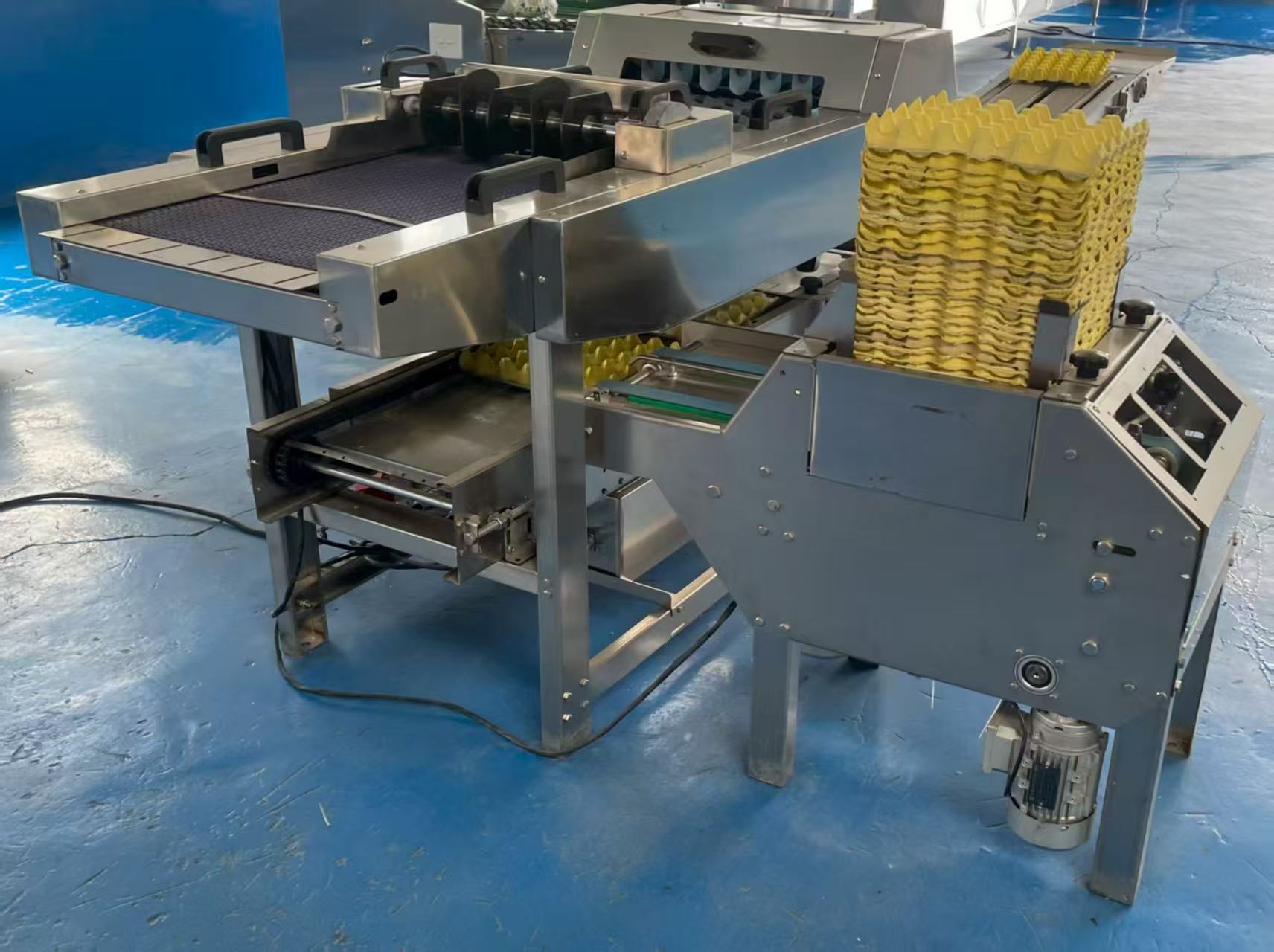 Egg Tray Loading Machine
