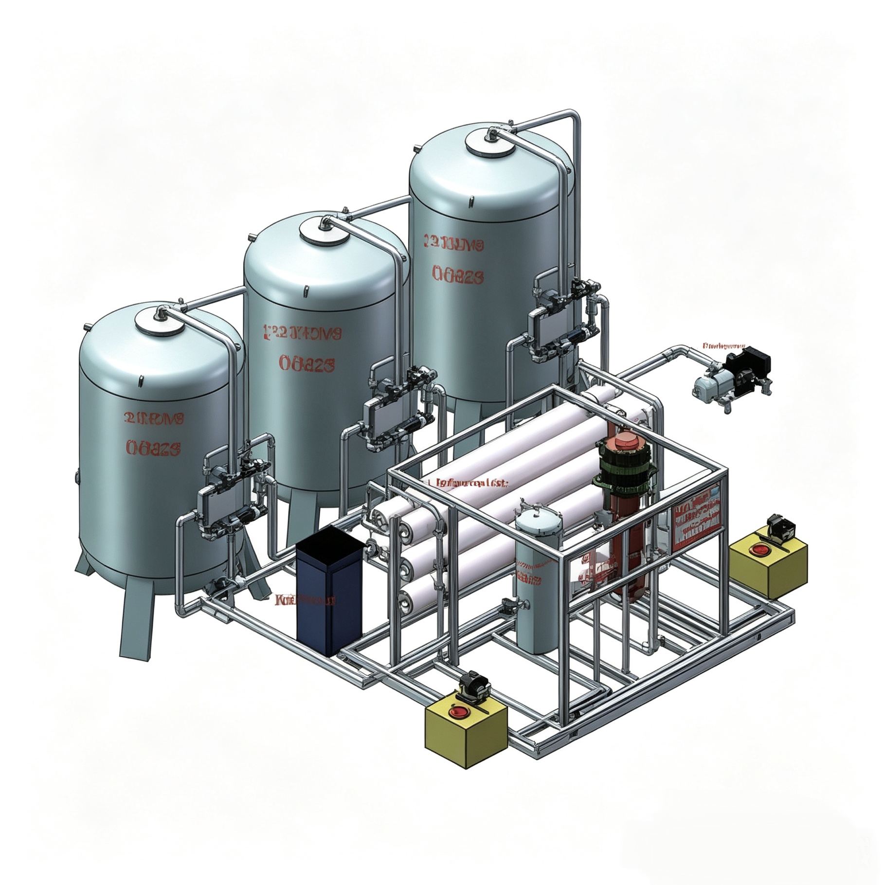Single-stage Reverse Osmosis Water Treatment Equipment