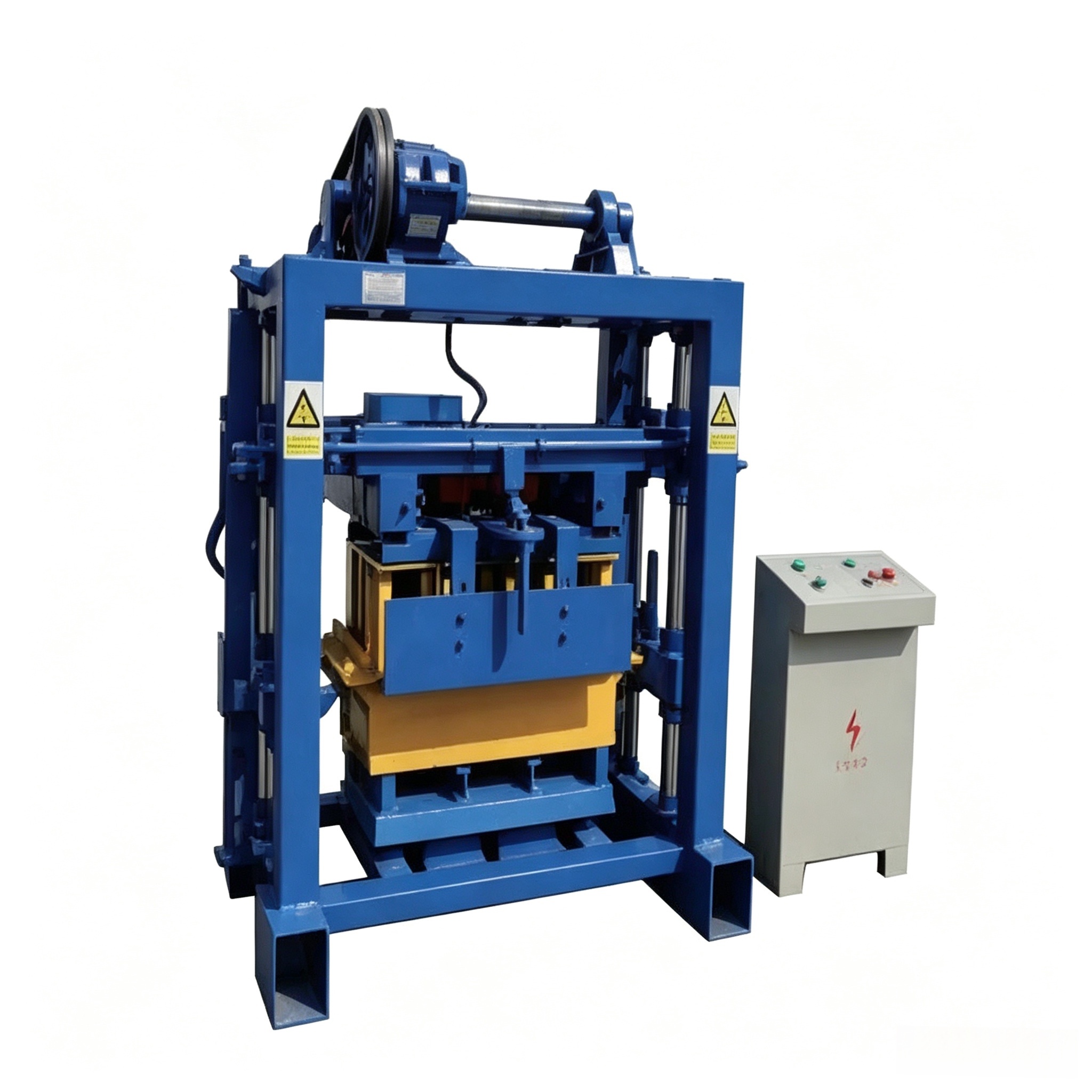 Manual brick making machine
