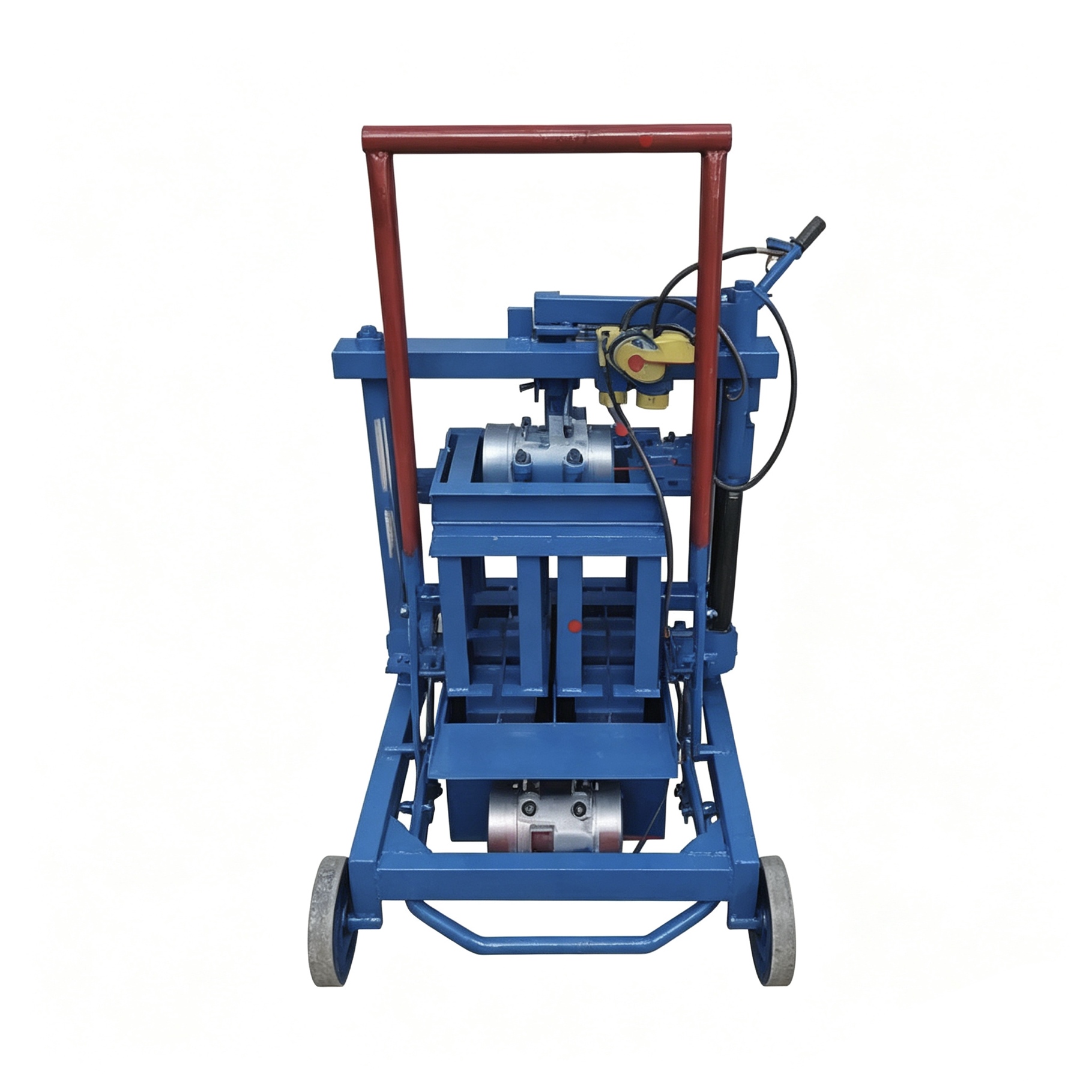 Semi-automatic brick making machine