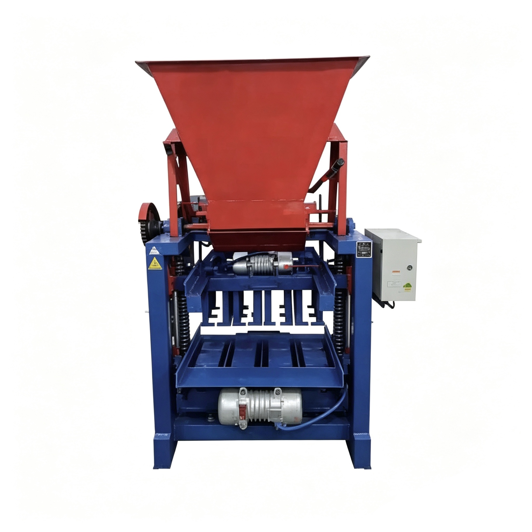 Semi-automatic brick making machine